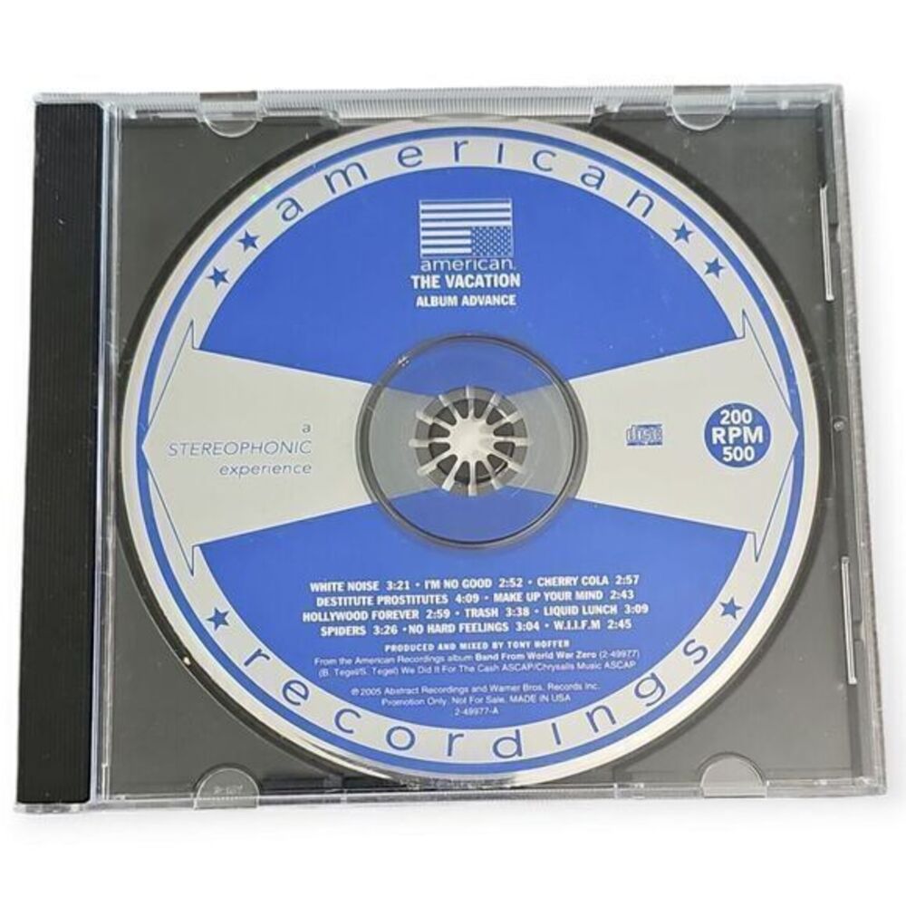 The Vacation – Album Advance‎ [2005 Promotional CD]